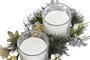 DKD Home Decor Vela de Cera Parafina en Cristal, Pack de 2 Unidades Surtidas