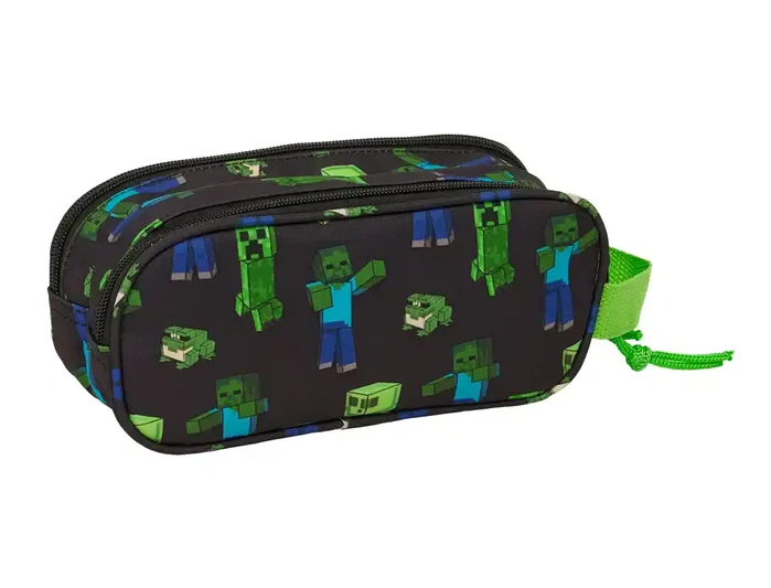 Safta Portatodo Doble 3D Minecraft Safta Portatodo Doble 3D Minecraft