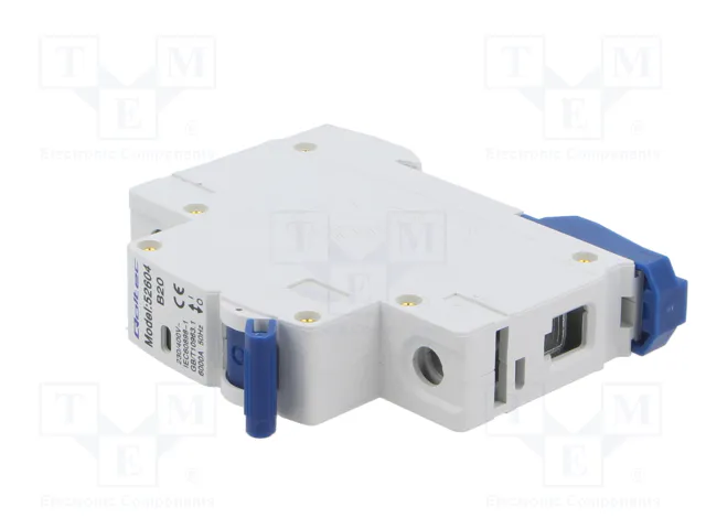 QOLTEC Interruptor magnetotérmico 20A 1 polo