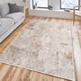 Conceptum Alfombra 80x150 cm Crema 100% Algodón Lavable a Máquina Antideslizante Wooson1l059