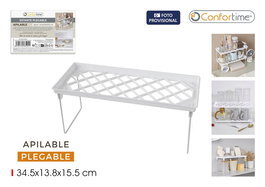 Inde Estante Plegable Organizador, 34.5 cm x 13.8 cm x 15.5 cm (24 Unidades)