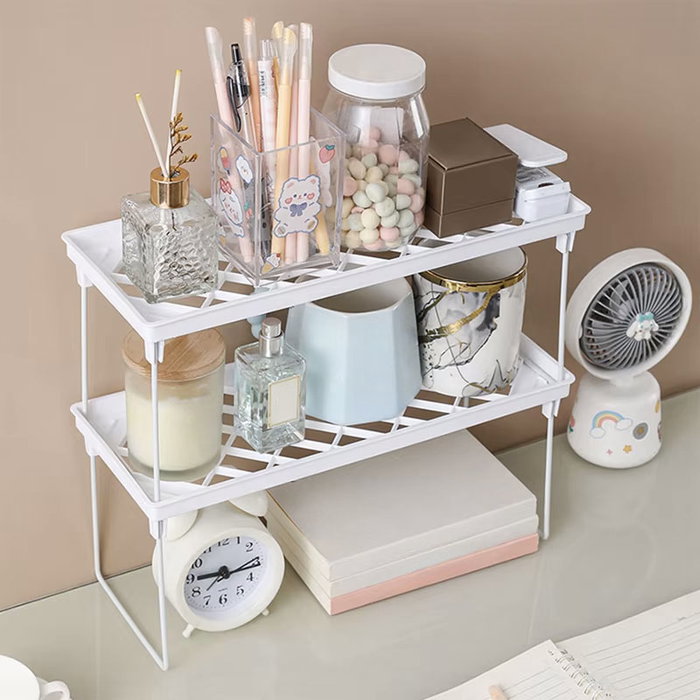 Inde Estante Plegable Organizador, 34.5 cm x 13.8 cm x 15.5 cm (24 Unidades)