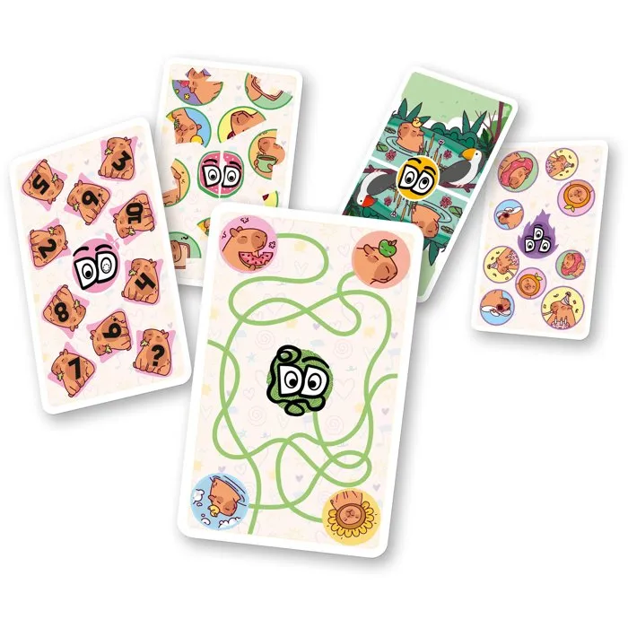 Winning Moves Top Trumps Capybaras - Juego de cartas WIN5036905064491 - De 1 a 6 jugadores - Mayores de 6 años