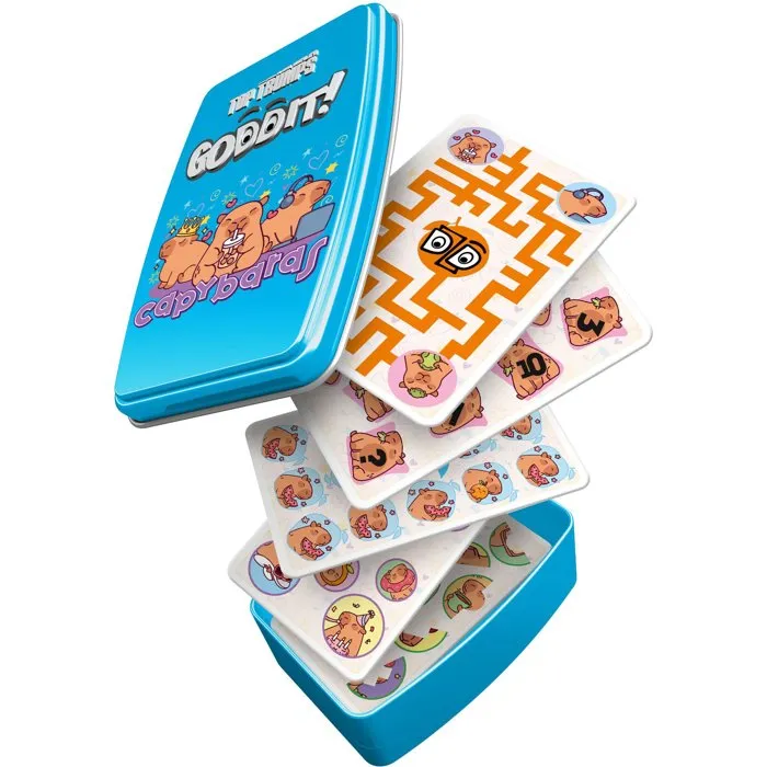 Winning Moves Top Trumps Capybaras - Juego de cartas WIN5036905064491 - De 1 a 6 jugadores - Mayores de 6 años