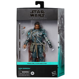 HASBRO Figura Saw Gerrera Star Wars The Black Series 15cm