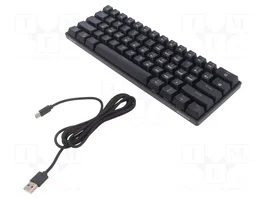 SAVIO Teclado Mecánico BLACKOUT BROWN Negro USB C US Layout