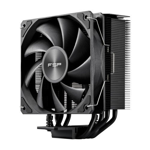 FSP NP5-B Refrigeración Aire Ventilador PWM 120mm Negro Compatible con Intel LGA 1851/1700/1200 y AMD AM4/AM5 Soporte HDB
