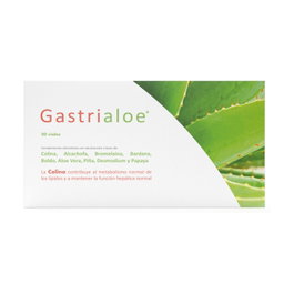 Margan Gastrialoe 20 ampollas Complemento Alimenticio Colina Alcachofa Bromelaína Bardana Boldo Aloe Vera
