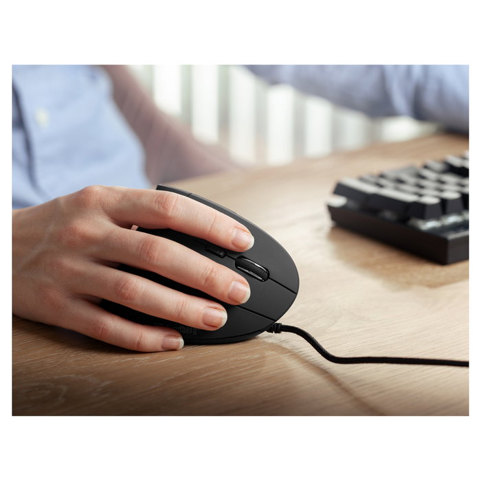 Sandberg Wired Vertical Mouse Negro