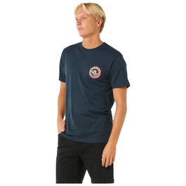 Camiseta de Manga Corta Hombre Rip Curl Shred Til Tee Azul marino M/L