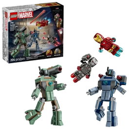 Lego Marvel 76320 Iron Man y War Machine contra los drones de Hammer