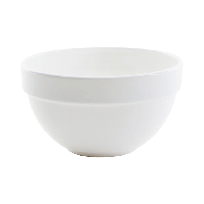 RB Drinks Bol Blanco, diámetro 9,2 cm altura 5 cm, capacidad 180 ml (12 Unidades)