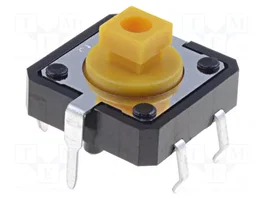 Aratas (Formerly Omron Components) Microconmutador TACT B3F-4155 SPST-NO Amarillo