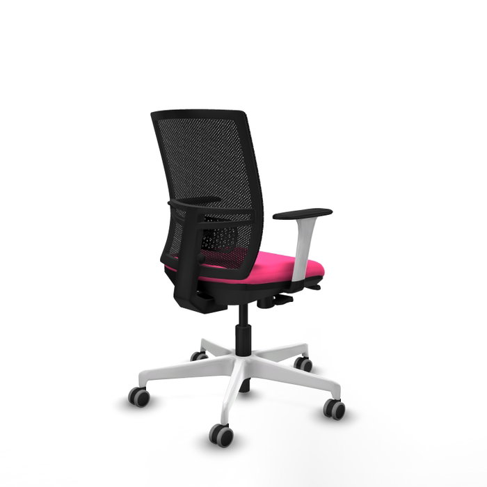 PIQUERAS Y CRESPO Silla de oficina Yunquera Rosa y Negro PIQUERAS Y CRESPO Silla de oficina Yunquera Rosa y Negro