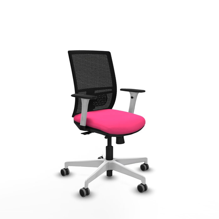 PIQUERAS Y CRESPO Silla de oficina Yunquera Rosa y Negro PIQUERAS Y CRESPO Silla de oficina Yunquera Rosa y Negro