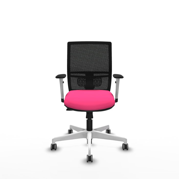 PIQUERAS Y CRESPO Silla de oficina Yunquera Rosa y Negro PIQUERAS Y CRESPO Silla de oficina Yunquera Rosa y Negro