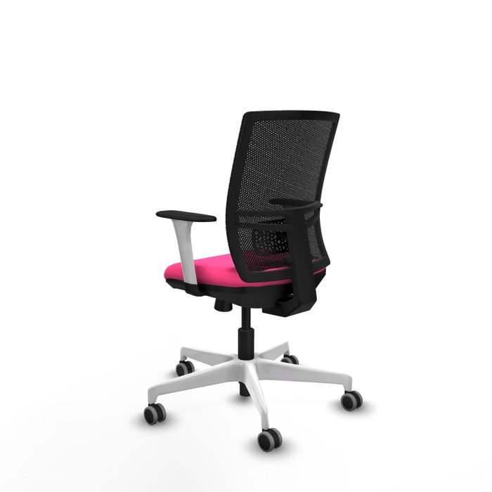 PIQUERAS Y CRESPO Silla de oficina Yunquera Rosa y Negro PIQUERAS Y CRESPO Silla de oficina Yunquera Rosa y Negro