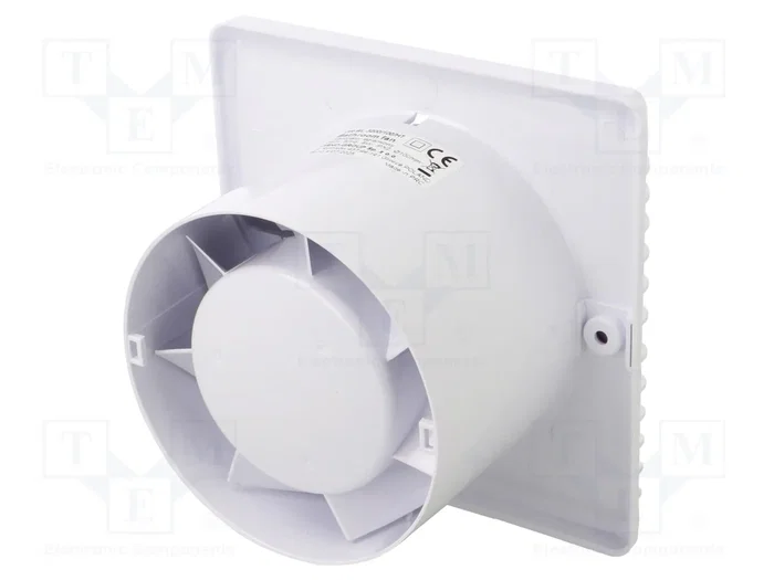 ORNO Ventilador axial AC 230V blanco