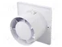 ORNO Ventilador axial AC 230V blanco
