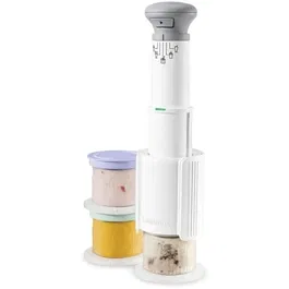 Cuisinart ICEFD10E Heladera 250 W 3 x 240 ml Blanca