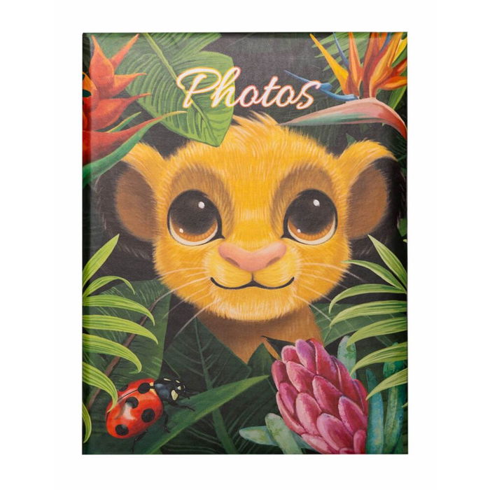 ERIK Álbum de Fotos El Rey León Disney, Capacidad 100 Fotos, Tamaño 16,5x12cm, Fotos 10x15cm ERIK Álbum de Fotos El Rey León Disney, Capacidad 100 Fotos, Tamaño 16,5x12cm, Fotos 10x15cm