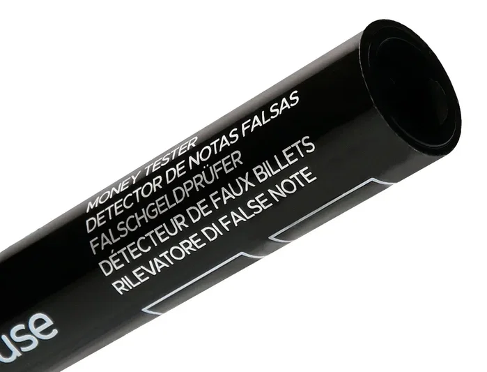 Liderpapel Rotulador Detector de Billetes Falsos Ecouse Negro