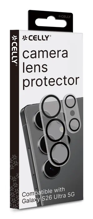 Celly CAMERALENS1165 Protector para lentes de cámara Samsung Galaxy S26 Ultra 5G Celly CAMERALENS1165 Protector para lentes de cámara Samsung Galaxy S26 Ultra 5G