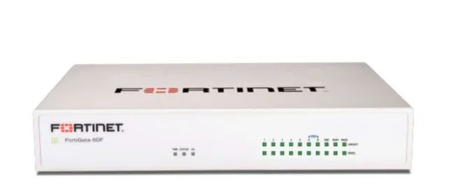 Fortinet FortiGate 60F - Firewall con 10 Puertos GE RJ45 (7 Internos, 2 WAN, 1 DMZ)