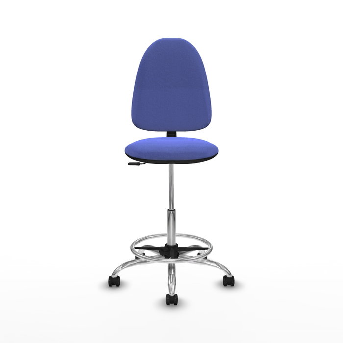 PIQUERAS Y CRESPO Taburete Aýna Azul Claro con Mecanismo Contacto Permanente PIQUERAS Y CRESPO Taburete Aýna Azul Claro con Mecanismo Contacto Permanente