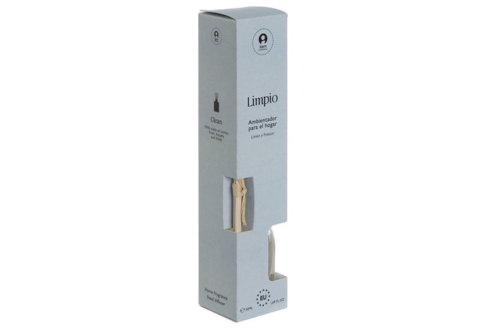 DKD Home Decor Ambientador Mikado Cristal Limpio 50 ml (Pack de 6)