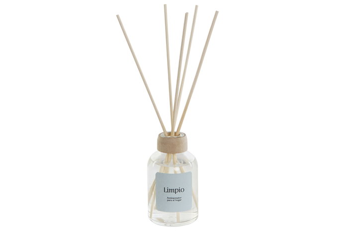 DKD Home Decor Ambientador Mikado Cristal Limpio 50 ml (Pack de 6)