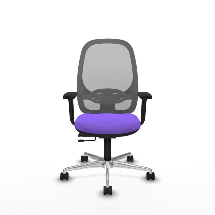PIQUERAS Y CRESPO Silla de oficina Cilanco con mecanismo Sincro/Traslack, Lila y Gris PIQUERAS Y CRESPO Silla de oficina Cilanco con mecanismo Sincro/Traslack, Lila y Gris