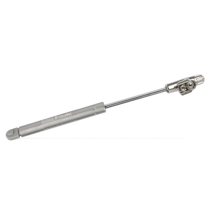 ITALIANA FERRAMENTA Compás Kraby Puerta Madera Descendente Hidráulico Regulable Gris Largo 244mm