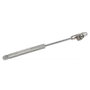 ITALIANA FERRAMENTA Compás Kraby Puerta Madera Descendente Hidráulico Regulable Gris Largo 244mm