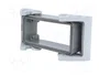 ILME Carcasa para conectores HDC T-TYPE tamaño 77.27 para panel