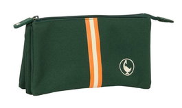 Safta Portatodo Triple El Ganso Basics Green 22x12x3 cm
