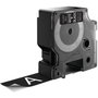 Dymo Cinta D1 Blanco sobre negro 24mm x 7m