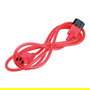 ROLINE CABLE IEC 320 C14 a C13, 0.8 m, Rojo, 250V 10A, Conector Macho/Hembra, ROLINE 19.08.1525