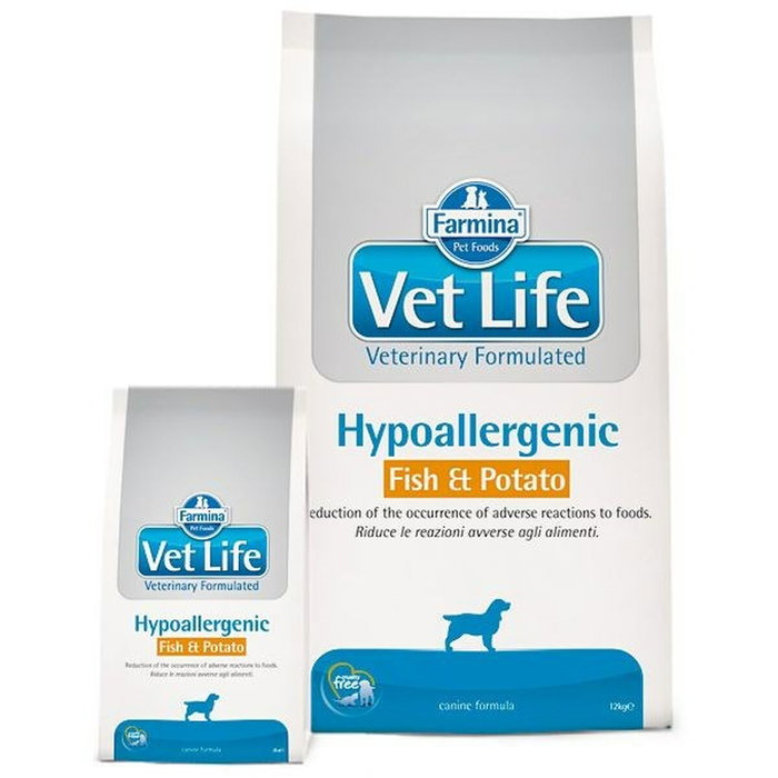 Farmina Vet Life Hypoallergenic Pescado y Patata 12kg