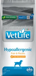 Farmina Vet Life Hypoallergenic Pescado y Patata Alimento Dietético para Perros, 12 kg