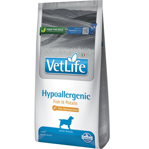 Farmina Vet Life Hypoallergenic Pescado y Patata 12kg