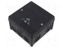 SPELSBERG ABOX-040-L/SW Caja de conexiones IP66 negra