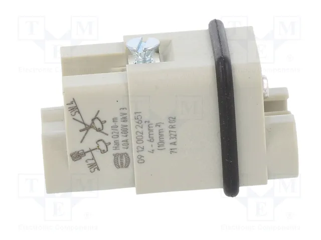 HARTING Han Q Plantilla de contacto macho HDC