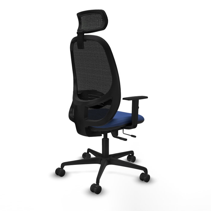 PIQUERAS Y CRESPO Silla de oficina Cilanco Azul marino y Negro PIQUERAS Y CRESPO Silla de oficina Cilanco Azul marino y Negro