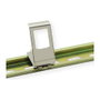 VALUE Adapter para Hutschienen Keystone 1 mm, Acero Inoxidable, 21.99.3008