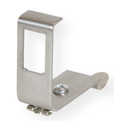 VALUE Adapter para Hutschienen Keystone 1 mm, Acero Inoxidable, 21.99.3008
