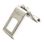 VALUE Adapter para Hutschienen Keystone 1 mm, Acero Inoxidable, 21.99.3008