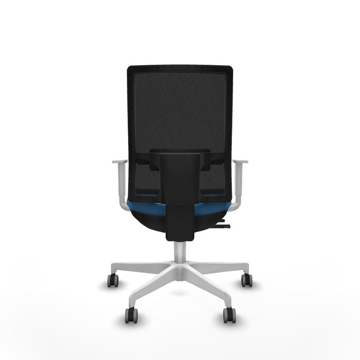PIQUERAS Y CRESPO Silla de oficina Horna con mecanismo Sincro/Traslack Azul claro