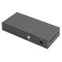 Digitus DN-80066-1 Switch de red Gigabit de 8 puertos, Negro