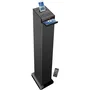 Inovalley HP32CD Torre de sonido Bluetooth, reproductor de CD, USB - Negro